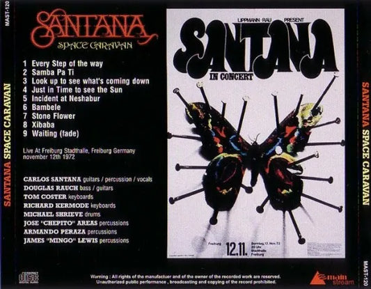 SANTANA / SPACE CARAVA SOUNDBOARD (1CD)