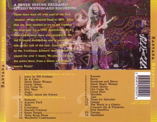 SANTANA / REUNIONS SOUNDBOARD (2CD)