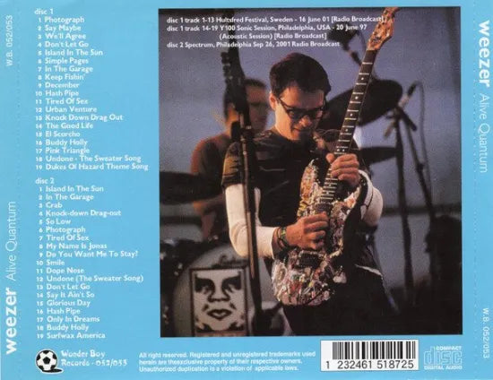 WEEZER / ALIVE QUANTUM (2CD)