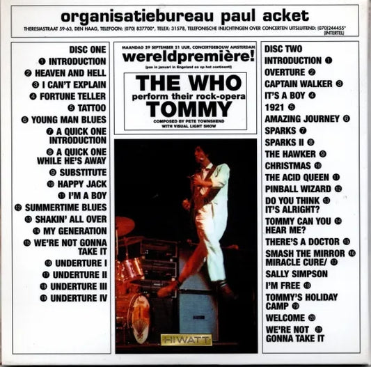 THE WHO / AMAZING JOURNEY (PAPER2CD)
