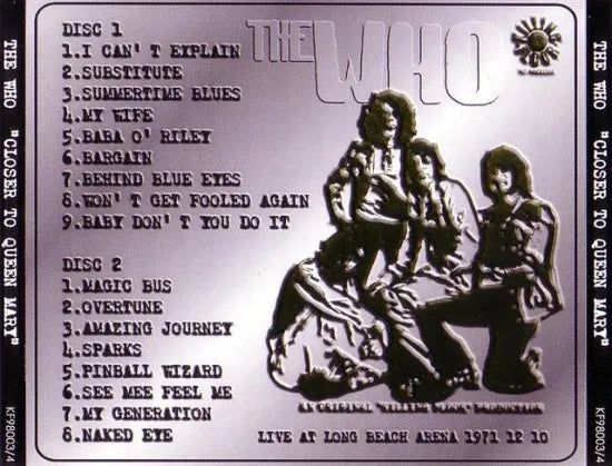 THE WHO / CLOSER TO QUEEN MARY (2CD)