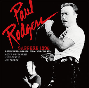 PAUL RODGERS / SAPPORO 1996 (2 CD)