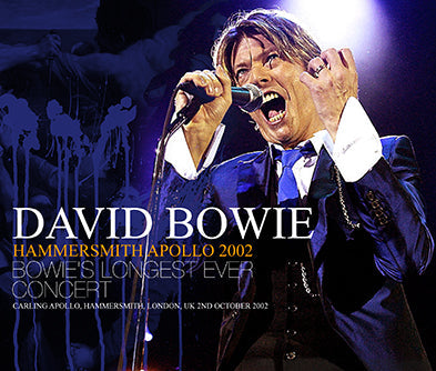 DAVID BOWIE / HAMMERSMITH APOLLO 2002 EL CONCIERTO MÁS LARGO DE BOWIE (3CDR+1CDR)