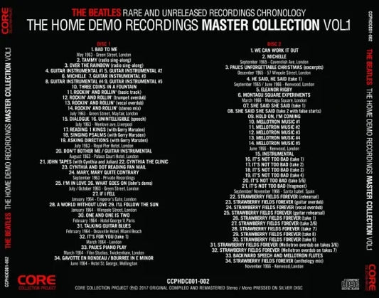 THE BEATLES / HOME DEMO RECORDINGS vol.1-2 (4CD)