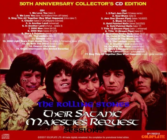 THE ROLLING STONES / THEIR SATANIC MAJESTIES REQUEST SESSIONS 50TH ANNIVERSARY (2CD)