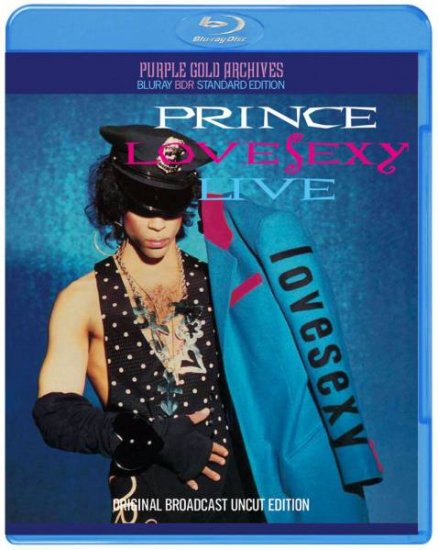 PRINCE / LOVESEXY LIVE ORIGINAL BROADCAST UNCUT EDITION (1BDR)