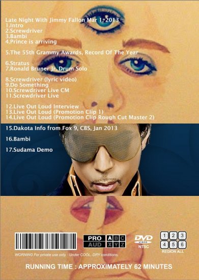 PRINCE / 3RD EYE GIRL COMPILATION 1-3 (4DVDR)