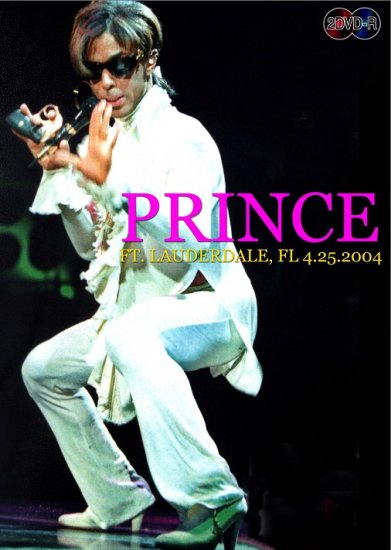 PRINCE / FT.LAUDERDALE,FL  FRANCE 2004/4/25 (1DVDR)