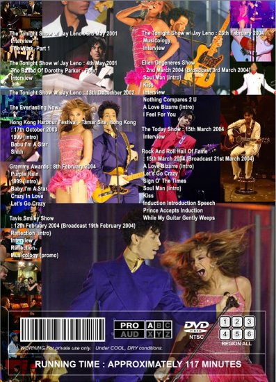 PRINCE / 2KTV VOL.1-3 (3DVDR)