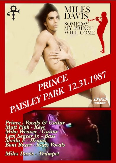 PRINCE / PAISLEY PARK 12.31.1987 (1DVDR)