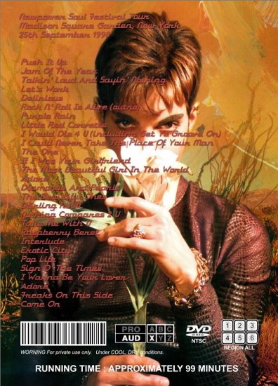 PRINCE / NY 98 DORI 3 EDITION (1DVDR)