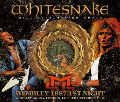WHITESNAKE/McAULEY SCHENKER GROUP / WEMBLEY 1987 PRIMERA NOCHE (3CDR)