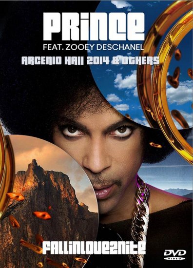 PRINCE feat.ZOOEY DESCHANEL / ARSENIO HALL 2014 & OTHERS (1DVDR)