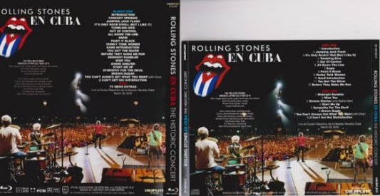 ROLLING STONES / EN CUBA THE HISTORIC CONCERT 2016 (2CD+1BR)