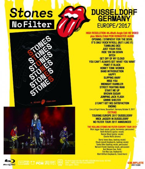 ROLLING STONES / No Filter DUSSELDORF (1BR)