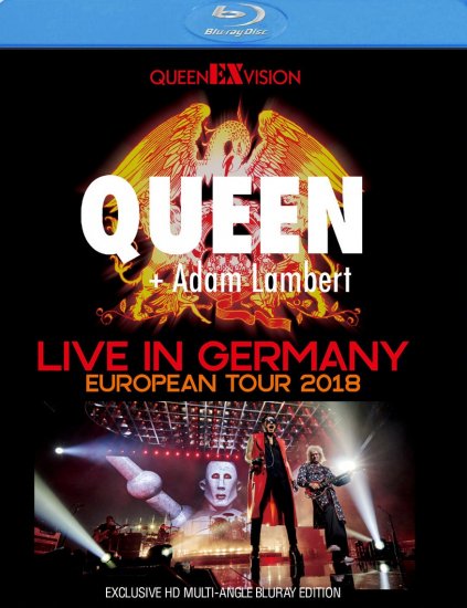 QUEEN+ADAM LAMBERT / LIVE IN GERMANY EUROPEAN TOUR 2018 (1BDR)