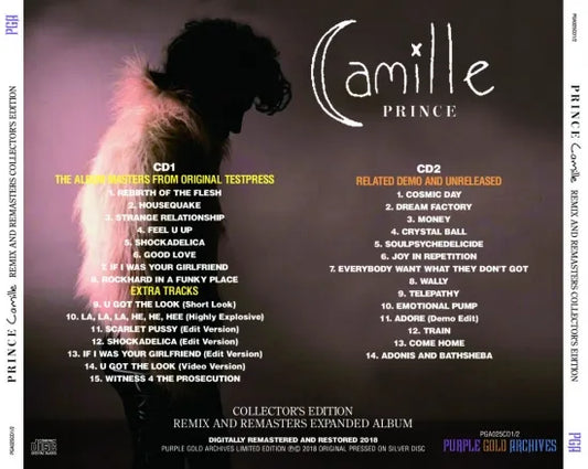 PRINCE / CAMILLE COLLECTOR'S EDITION REMIX AND REMASTERS EXPANDED ALBUM (2CD)