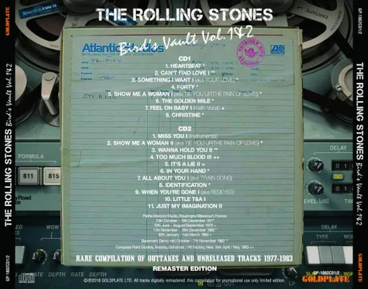 THE ROLLING STONES / BIRD'S VAULT VOL.1&2 (2CD)