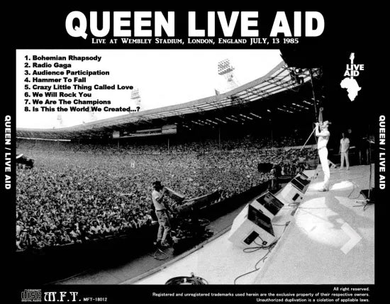 QUEEN / LIVE AID (1CDR)