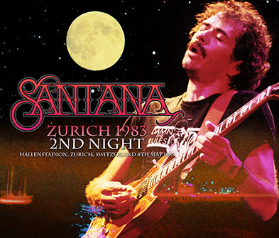 SANTANA / ZURICH 1983 2ND NIGHT STEREO SOUNDBOARD (3CDR)
