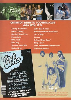 WHO / SUMMER JAM 1974 (1DVD)