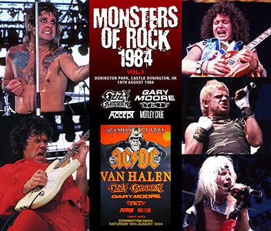 VA (OZZY OSBOURNE, GARY MOORE, Y&T, ACCEPT, MOTLEY CRUE) / MONSTRUOS DEL ROCK 1984 VOL.1 (5 CD)