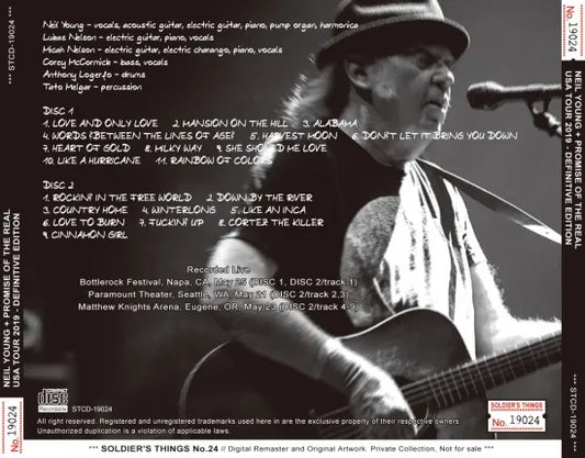 Neil Young + Promise of The Real / USA Tour 2019 Definitive Edition (2CD)