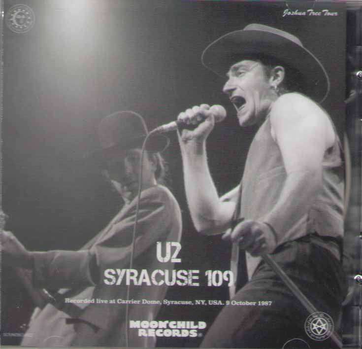 U2 / Syracuse 109 Joshua Tree Tour 1987 2CD Soundboard Moonchild Records