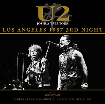 U2 w/BOB DYLAN / LOS ANGELES 1987 3RD NIGHT (2CDR)