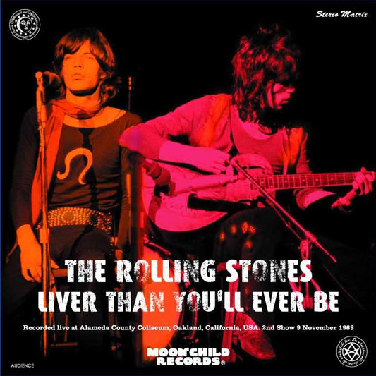 The Rolling Stones Liver Than You'll Ever Be 1969 CD Soundboard Moonchild