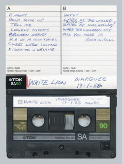 WHITE LION / MARQUEE 1988 (1CDR)