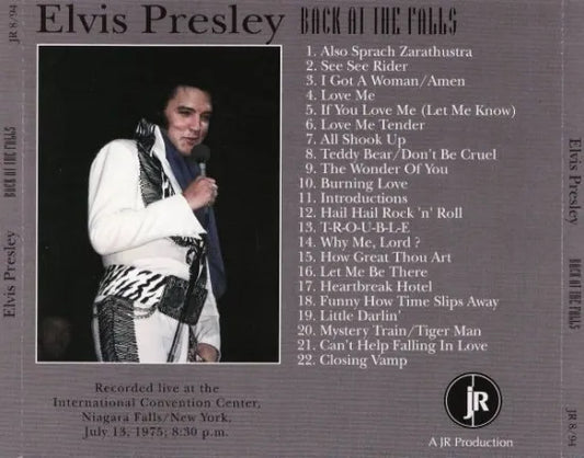 Elvis Presley / Back At The Falls (1CDR)