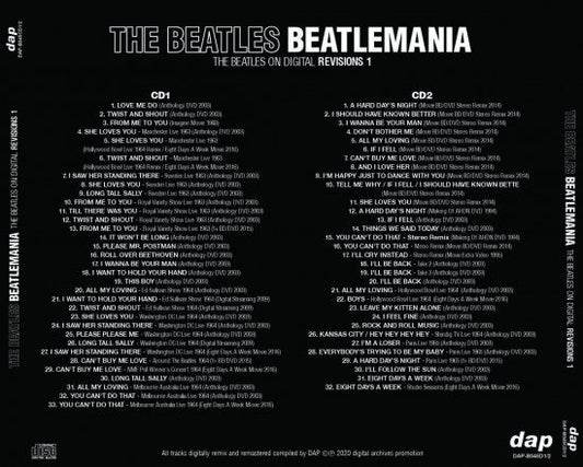 THE BEATLEMANIA / BEATLEMANIA-DIGITAL REVISIONS 1 (2CD)