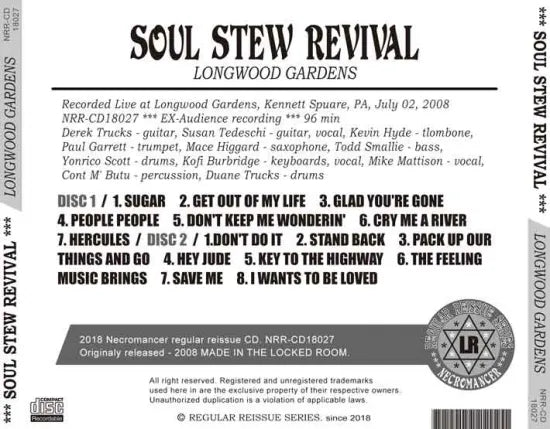 SOUL STEW REVIVAL / LONGWOOD GARDENS (2CDR)