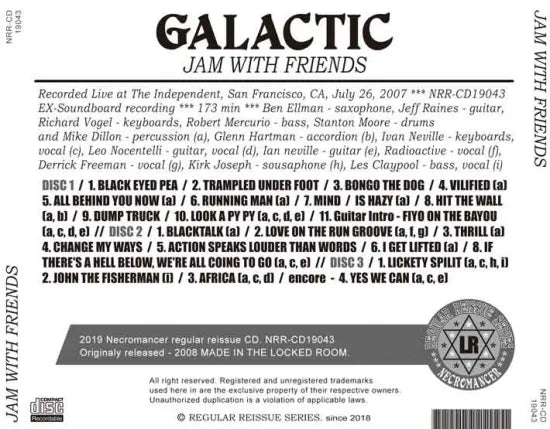 GALACTIC / JAM WITH FRIENDS (3CDR)
