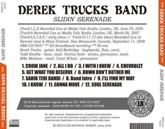 DEREK TRUCKS BAND / SLIDIN' SERENADE (1CDR)