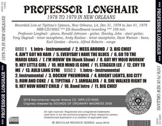 PROFESSOR LONGHAIR / 1978-1979 A NEW ORLEANS (2CDR)