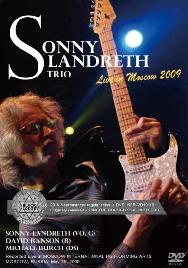 sonny landreth blue tarp blues SONNY LANDRETH TRIO / LIVE IN MOSCOW (1DVDR) – WORLD MUSIC LOVER