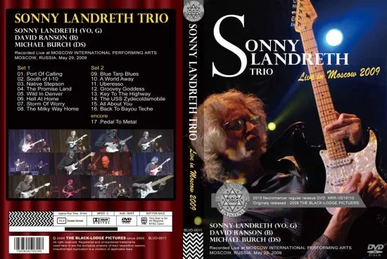 SONNY LANDRETH TRIO / LIVE IN MOSCOW (1DVDR)