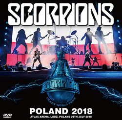 SCORPIONS / POLAND 2018 (1DVDR)