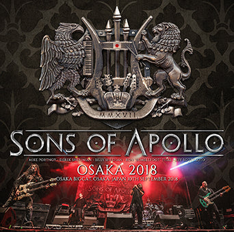 SONS OF APOLLO / OSAKA 2018 (2CDR)