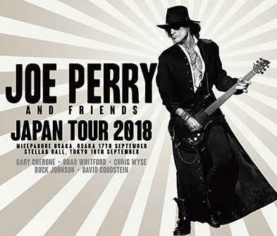 JOE PERRY / GIRA POR JAPÓN 2018 (4CDR)