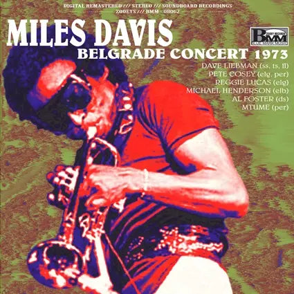 MILES DAVIS / CONCIERTO DE BELGRADO 1973 Versión mejorada SOUNDBOARD (1 CDR)