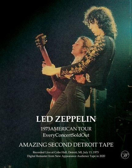 LED ZEPPELIN / AMAZING SECOND DETROIT TAPE (3CD+1CD)