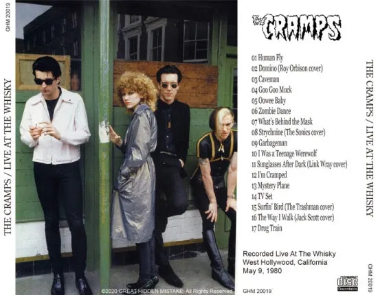 THE CRAMPS / LIVE AT THE WHISKY (1CDR)
