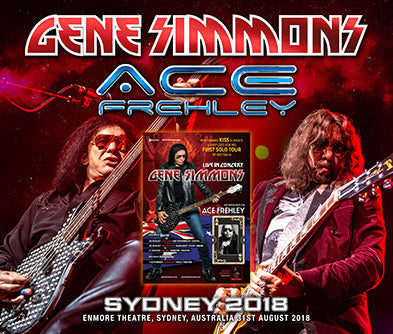 GENE SIMMONS / ACE FREHLEY / SYDNEY 2018 KISS (3CDR )
