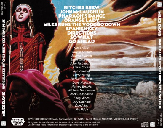 MILES DAVIS / UNRELEASED BITCHES BREW SESSIONS PLUS (2CD)