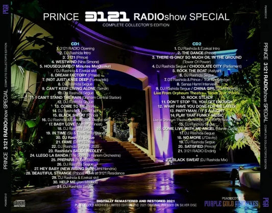 Prince / 3121 Radio show Special (2CD) Complete Collector's Edition