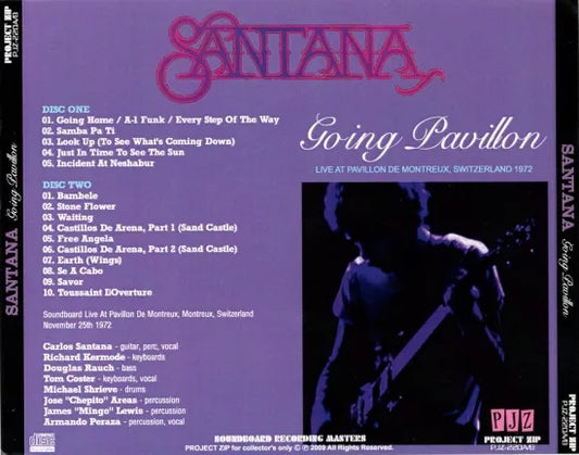 SANTANA / GOING PAVILLON (2CDR)