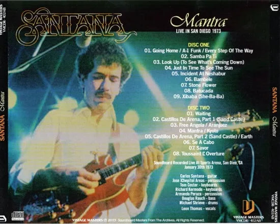 Santana / Mantra SOUNDBOARD (2CDR)